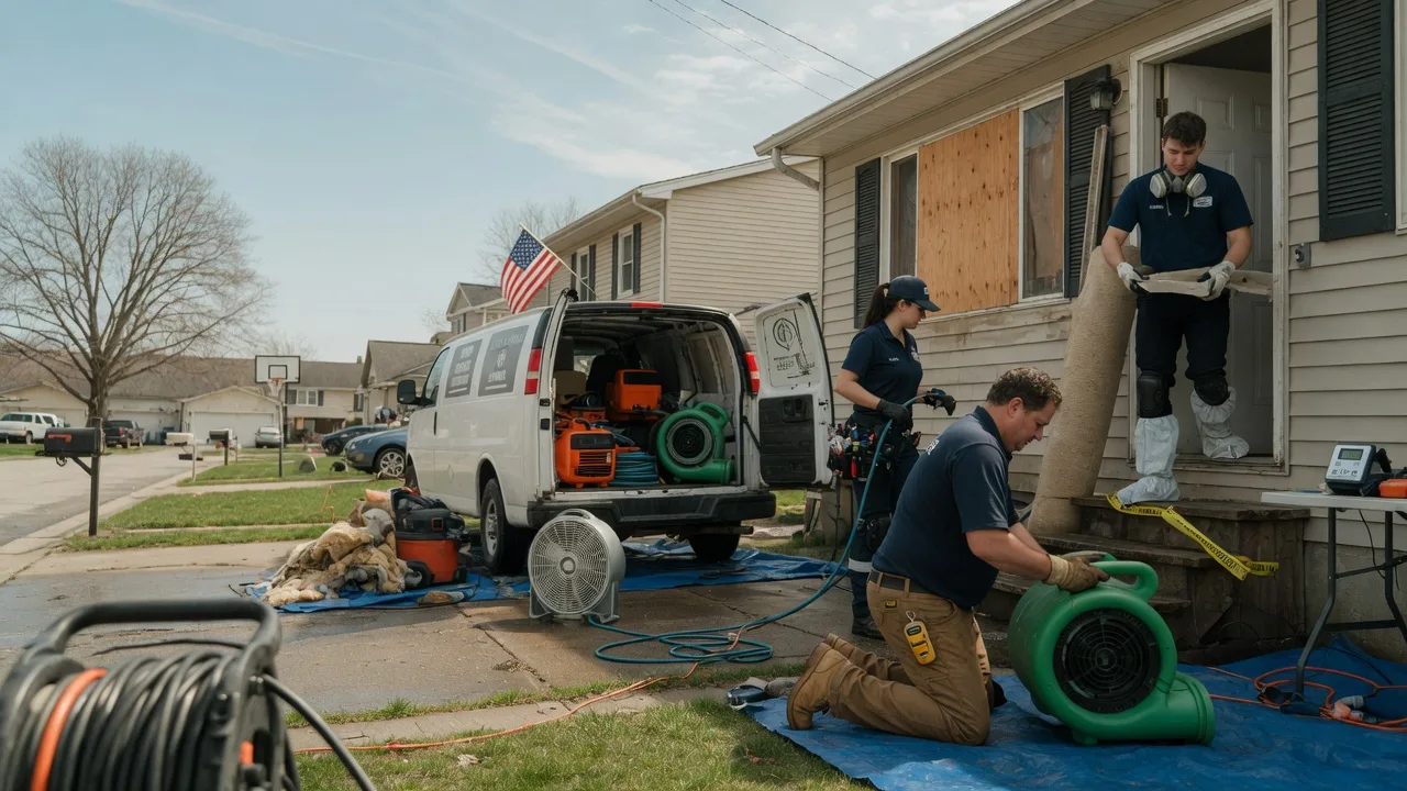 Water Damage Restoration in Green Lake, WI near me